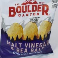 Salt & Vinegar Potato Chips · Boulder Canyon Sea Salt & Vinegar