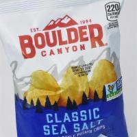 Regular Potato Chips · Boulder Canyon Classic Sea Salt