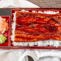 Eel Bowl · Broiled eel with sauce over rice