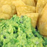 Side Of Chips & Guacamole/Salsa - Regular Price · Freshly made home made style tortilla chips
Served with a side of guacamole