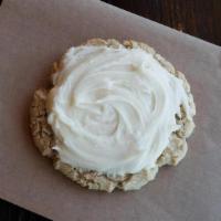 Sugar Cookie · Baked daily, gluten free sugar cookies topped with signature vanilla frosting with a hint of...