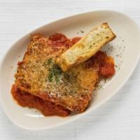 Housemade Sausage Lasagna · All-natural Italian sausage, fennel, marinara, herbed ricotta, mozzarella, toasted focaccia....
