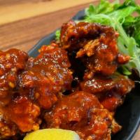Karaage (Spicy)  · Japanese Fried Chicken with original Spicy sauce