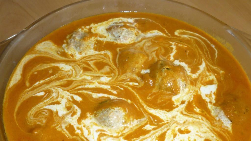Malai Kofta · (GF)Cheese balls in a Mughlai sauce