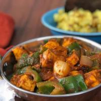 Kadai Paneer · (GF)Mixed vegetables stir-fried with onion, Bell pepper and Onion