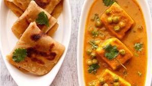 Mutter Paneer · Cheese and Pees in a spiced light creamy gravy(Note: Please add Rice to your Order from the ...