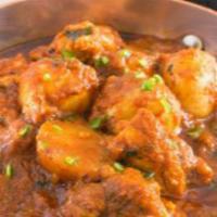 Achari Aloo · Potatoes sautéed in Achari Aloo Masala.
(Note: Please add Rice to your Order  from the Menu,...