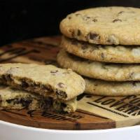 Milk Chocolate Chip Cookie · Reminiscent of days gone by, this handmade cookie contains creamy milk chocolate chips from ...