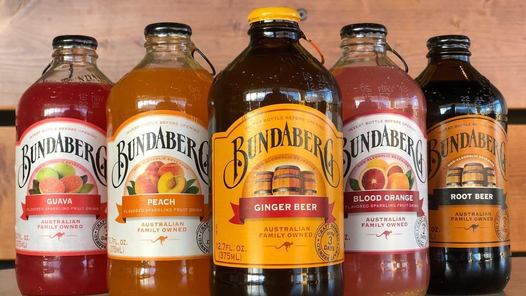 Bundaberg Soda · Bottled soda imported from australia.