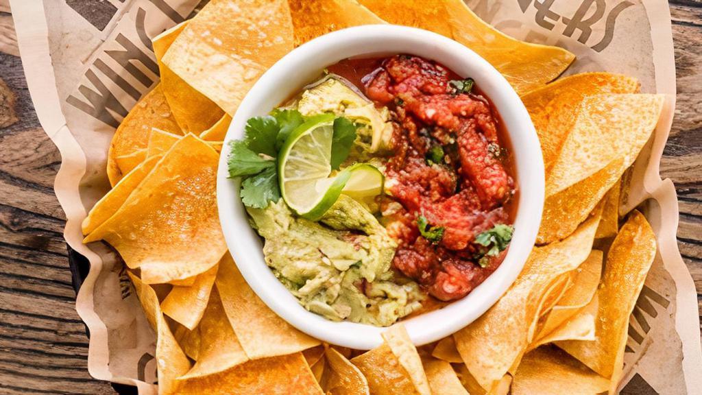 Chips & Salsa · Fresh house made salsa and chips.
- Add fresh house made guacamole $3
CAL. 140 - 820
GF UPON REQUEST