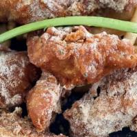 Gf Wing Dinner · Six of our hand-battered House Wings or non-battered Naked Wings in the sauce or rub of your...