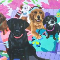 Dog Tales Puzzle  · Perfect for anyone that loves dogs and puzzles! The art in this puzzle is from Jay McClellan...