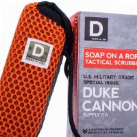 Tactical Scrubber · This is soap-on-a-rope redefined.  This U.S. military-grade tactical soap pouch should be st...