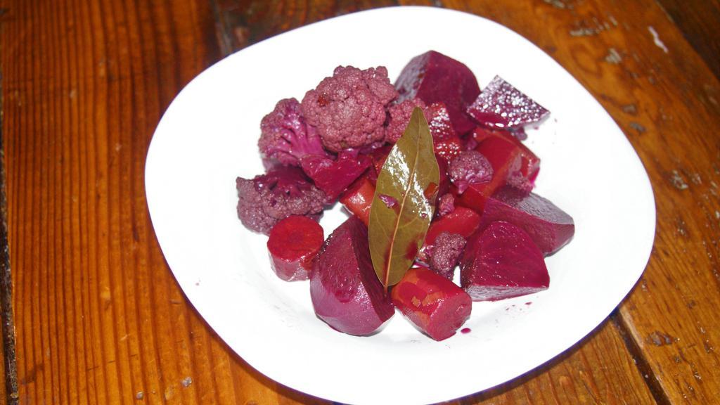Pickled Vegetables · House pickled carrots, beets and cauliflower