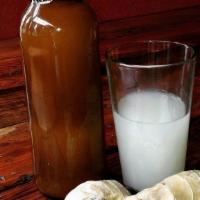 House Fermented Ginger Beer · House fermented ginger beer is a live culture, non alcoholic