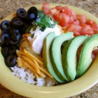 Yumm! Baby® (No Beans About It!) · Thai Jasmine Rice · Yumm! Sauce® · Extra Avocado · Deluxe Toppings
