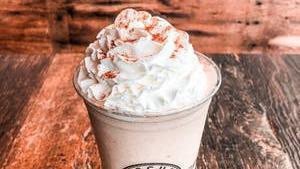Horchata Smoothie  · Blended horchata topped with whipped cream and sprinkled cinnamon.