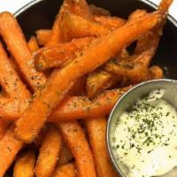 松露紅薯條 Sweet Potato Truffle Fries · 