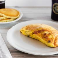Sausage & Pepper Jack Omelette · Our OPH proprietary blend sausage and pepper jack cheese.