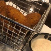 Fried Zucchini  · Served with Chipotle Ranch