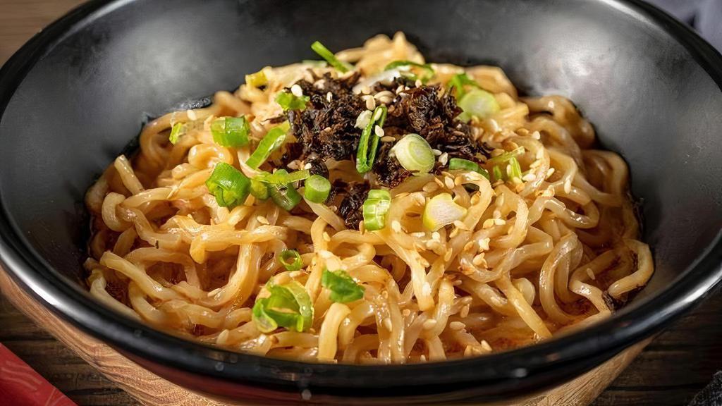 Dan Dan Noodle (Vegetarian) · A Szechuan specialty, Dan Dan Noodles is a fan favorite. Mildly spicy and numbing from the  Szechuan peppercorn elevates the flavor to a whole 'nother level.