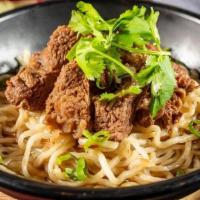 Beef-Stew Noodle · ​A must-try traditional Chinese noodle dish. This braised beef noodle is made with beef bris...
