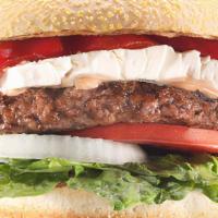 Athenian Burger · Unique to Apollo Burger this wonderful burger comes with hand-leafed iceberg lettuce, fresh ...