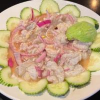 Camarones Ahogados · Drown shrimp in lemon.

*These Items are cooked to order. Consuming raw or undercooked meats...