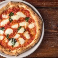 Margherita (13 Inch) · Tomato sauce, mozzarella, parmesan, olive oil, basil