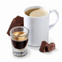 Americanos|Mocha Americano · Freshly pulled shots of espresso combined with hot water and our Special Dutch™ chocolate po...