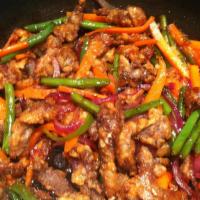 Shredded Pork With Hot Garlic Sauces · Hot and spicy.