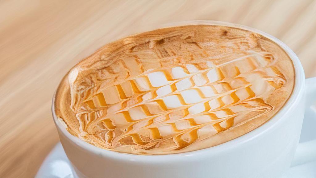 Caramel Macchiato · Includes caramel sauce, so don’t add that option unless you want extra. 12 oz comes with ONE shot of Espresso, 16-24 oz come with TWO shots of Espresso, so don’t choose shot options unless you want extra.
