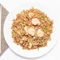 Combo Fried Rice. · Combo Fried Rice included:
Shrimp, Chicken, BBQ Pork and Beef