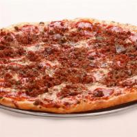 The Chelsea · Pepperoni, sausage and meatballs.