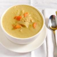 Yellow Curry · Choice of meat, yellow curry, coconut milk, carrot, potatoes, and onions. (come with rice)