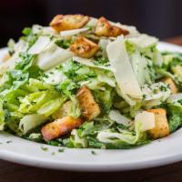 Julius Caesar Salad · Fresh Romaine blend, our special dressing, homemade croutons and shaved and shredded Parmesa...