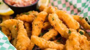 Bistro Calamari · We cook scrumptious strips of calamari and serve them with our house marinara sauce for dipping. We like to call them the onion rings of the sea. An Oregano’s favorite, try ‘em!