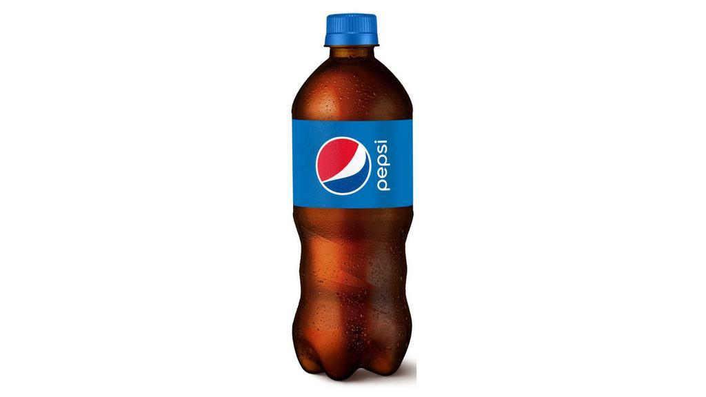 Pepsi - 20Oz Bottle  · The bold, refreshing, robust cola, click to add to your meal.  0-260 cals