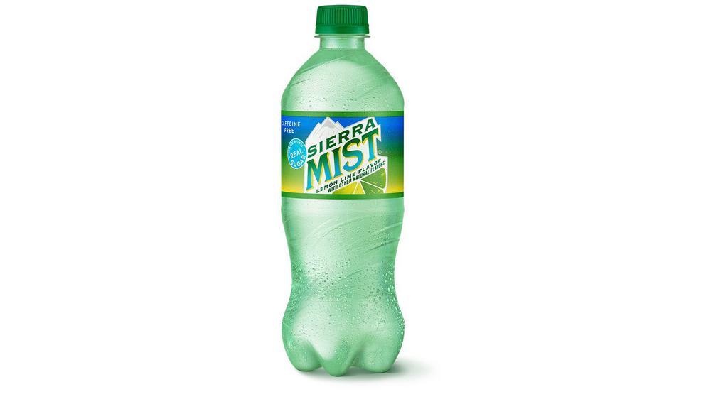Sierra Mist - 20Oz Bottle  · A light and refreshing, caffeine-free, lemon-lime soda made with real sugar, click to add to your meal.