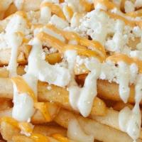 Fries With Feta And Garlic · 