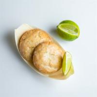 Key Lime Sugar Cookies (2) · Two melt-in-your-mouth sugar cookies featuring all-natural lime zest and juice in the dough ...
