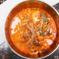 Yukgaejang · Spicy beef and green onion soup