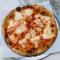 The Big Cheese Pizza · pomodoro, mozzarella, romano, provolone