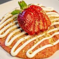 Strawberry Dreams · OMG's Strawberry Cheesecake Cookie.  Soft Batch Strawberry Cookie Stuffed with Creamy Cheese...