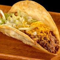 3 Two Beef Tacos · Served with Mexican style rice and beans.
