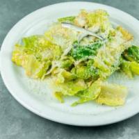 Caesar Salad · Romaine, parmesan, white anchovies, croutons, caesar dressing.