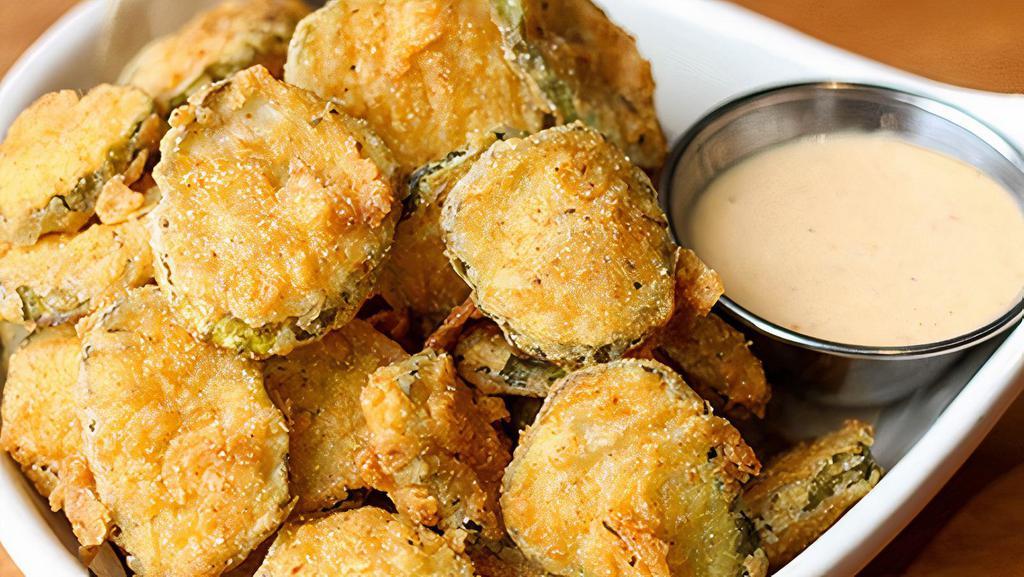 Pickle Chips · Rosette sauce