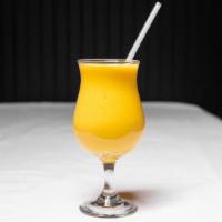 Mango Lassi · refreshing yogurt drink blended with mangoes and homemade yogurt
