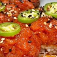 Spicy Tuna Crispy Rice · 