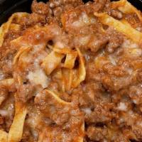 Lasagna Alla Bolognese Family Pan · Got lots of mouths to feed? Take home our family pan! This lasagna is originally from the ci...